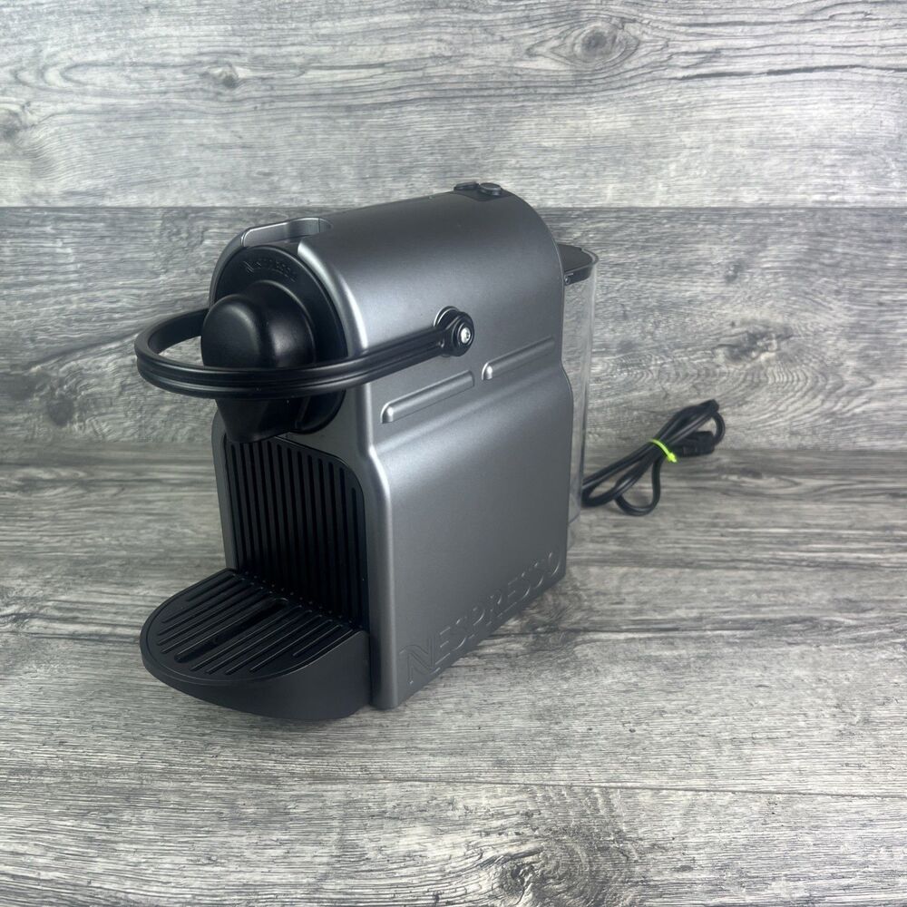 Nespresso Inissia C40 Espresso Pod Maker, Gray, Compact, Tested/Works